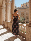 Varanga Black Colored Women Summer Dress