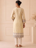 Golden Bloom Silk Women's Kurta Set