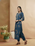 Floral  3-Piece Suit Set in Cotton
