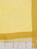 varanga women plus size yellow embroidered striped kurta with trousers dupatta