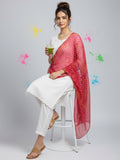 Elegant net dupatta featuring sequence detailing for a stylish and feminine finish.