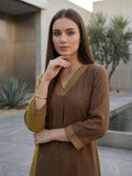 The Terra-Contrast Kurta Set