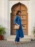 The Multi-Stripe Edit Kurta Set with Dupatta