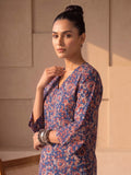 Women's Indigo & Rust Floral Block Print Kurta