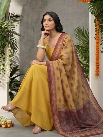 Fusion Kurta Set With Dupatta