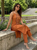 Boho- Rust Women's kurta set