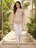 Varanga Women Summer Floral printed Top