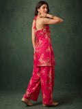 Floral Printed Farsi Salwar With Short Kurti