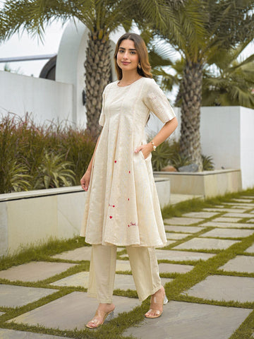 Flared A-Line Tunic with Modest Silhouette