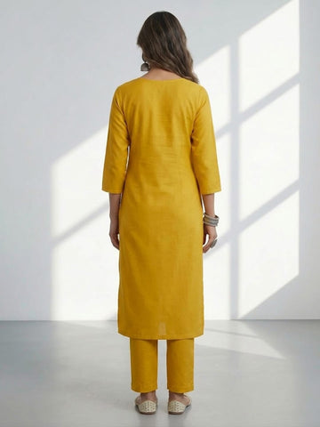 The Desert Bird Embroidered Kurta Set