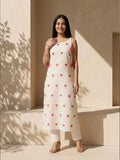 The Heart-Print  Kurta Set