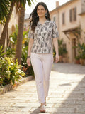Varanga Women Summer Floral printed Top