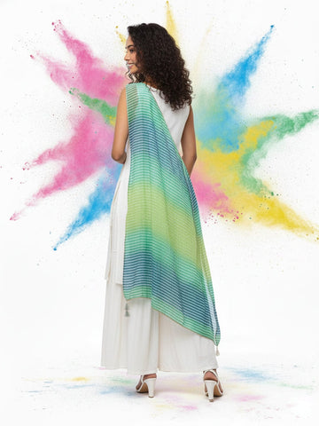 High-Volume Layered Festive Sarara Set