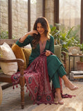 Women's Green Charm Straight Kurta Set