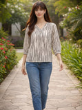Varanga Women Summer Floral printed Top