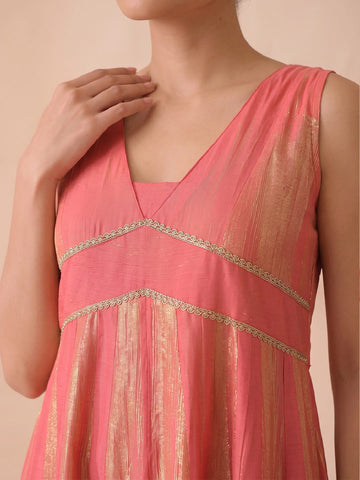 Desert Rose Flared Slit Women's Kurta Set