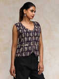 Varanga Women sleeveless printed short top