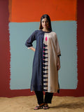 Two-Tone Flare Kurta Set