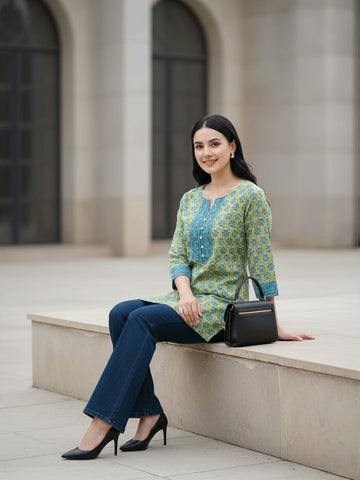 Contemporary Cotton Tunic