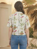 Varanga Women Summer Floral printed Top