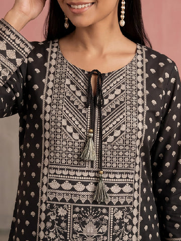 The Dusk Pure Silk Festive Women'S Kurta Set