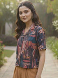 Varanga Women Summer Floral printed Top