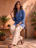 The Indigo Ikat Women's Kurta