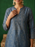 The Twilight Chanderi Women Kurta Suit
