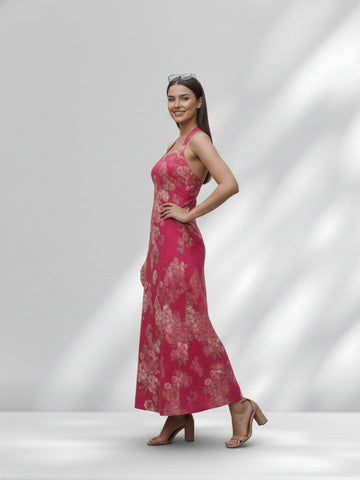 Trendy Cotton  Maxi Dress