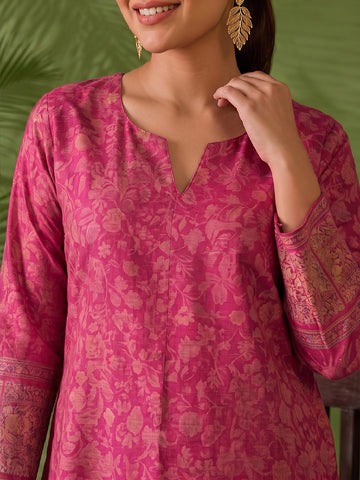 The Gul-Bahar Chanderi Women Kurta Set