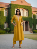 Marigold Charm Kurta set (Copy)
