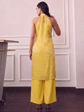 Marigold Wome Halter Kurta Set