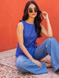 The Indigo High-Slit Tunic Women's Top