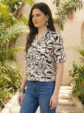 Varanga Women Summer Floral printed Top