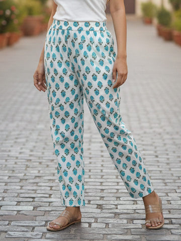 Botanical Breeze V-Neck Cotton Set