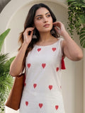 The Heart-Print Kurta Set