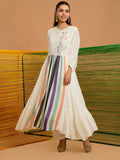 Embroidered Sheer Kurta Ensemble