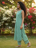 Emerald Wave Leheriya kurta set