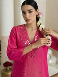 The Zia Fuchsia Women Kurta Set