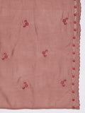varanga plus size floral embroidered regular mirror work kurta with trousers dupatta