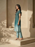 The Celestial  Ombre, Embroidered Kurta Set