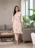 Varanga Women Off White Floral Printed Kurta With Bottom