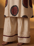 Women's Printed Kurta Set with Farsi Salwar
