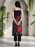 Bold Floral Printed Kurta with Trouser & Dupatta