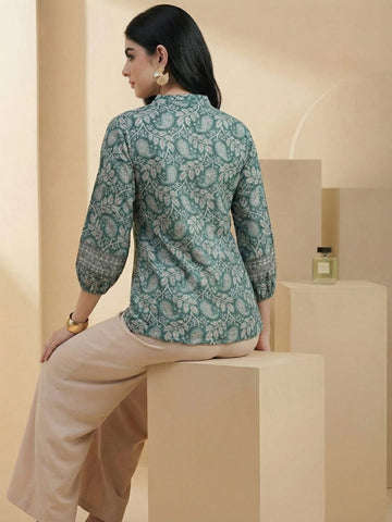 Varanga Women Summer Floral printed Top