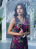 Varanga Blue Colored Women Summer Dress