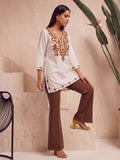 Kashmiri Embroidered Short Kurti