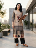 Geometric Folk Kurta