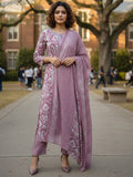 Pure Cotton Embroidered Summer Kurta Set for Women