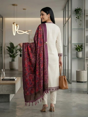 Heritage Hues Kurta Ensemble With Dupatta